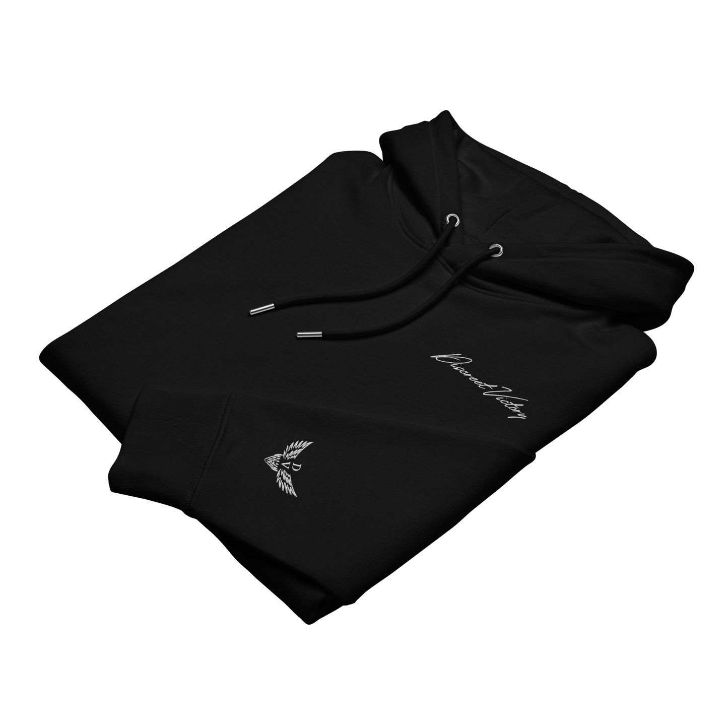 Vivid Reflection - 100% Organic Cotton Hoodie - Discreet Victory