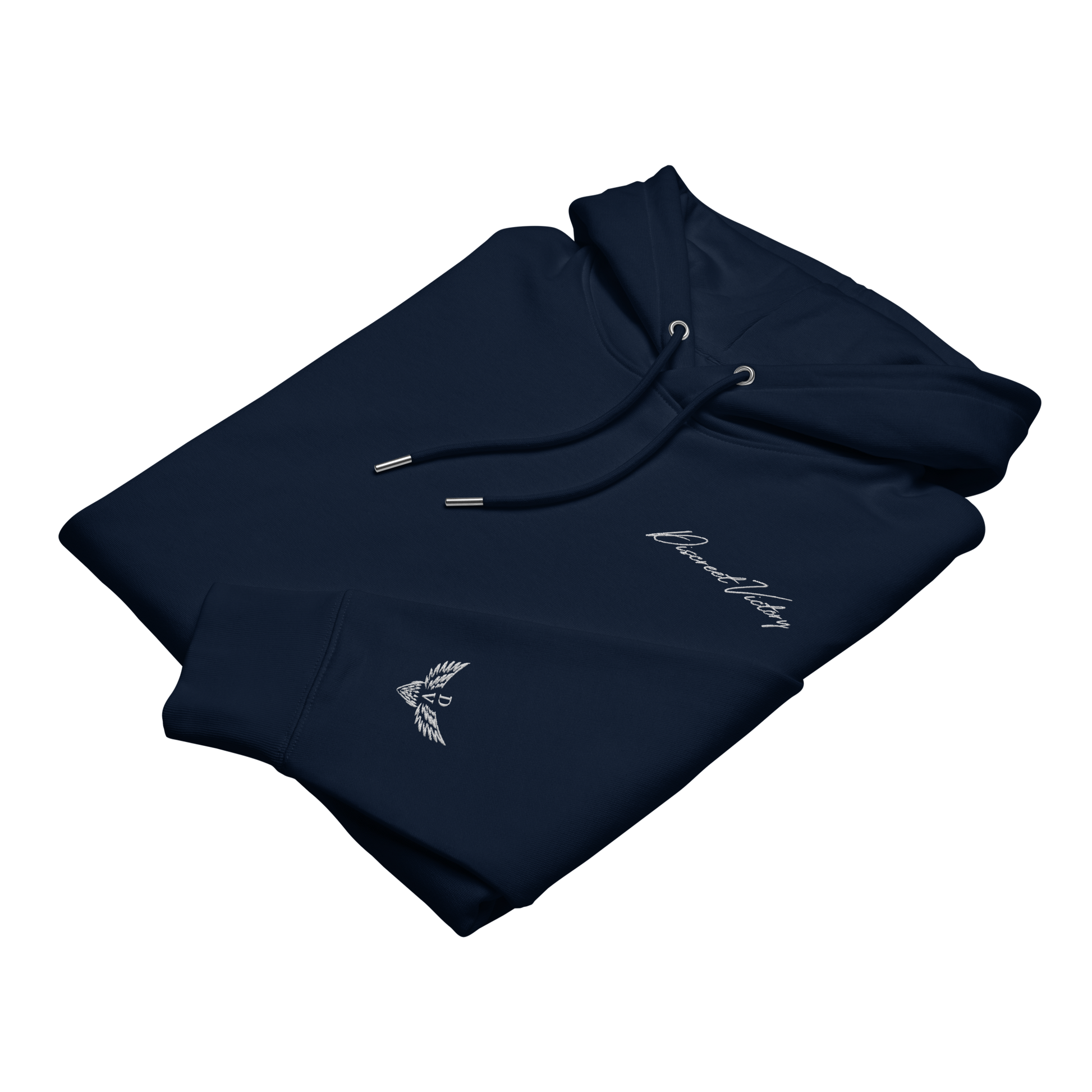 Vivid Reflection - 100% Organic Cotton Hoodie - Discreet Victory