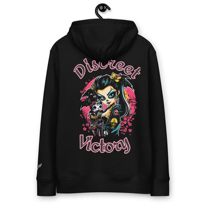 Skull Blossom Vibes - 100% Organic Cotton Hoodie