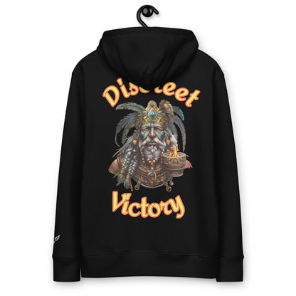 Xiuhtecuhtli God of Fire - 100% Organic Cotton Hoodie - Discreet Victory