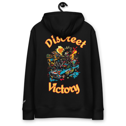 Vampire Punk Riot - 100% Organic Cotton Hoodie - Discreet Victory