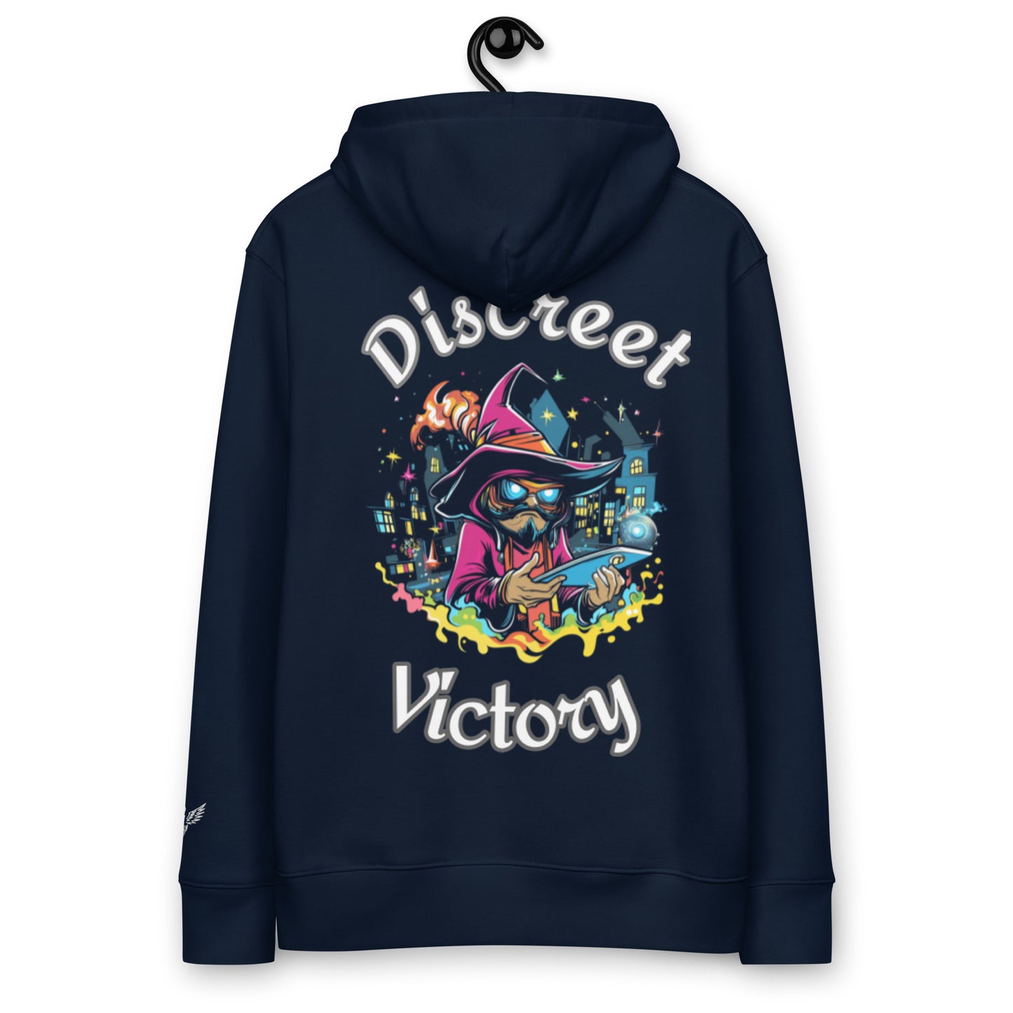 Cyber Mage Supreme - 100% Organic Cotton Hoodie - Discreet Victory