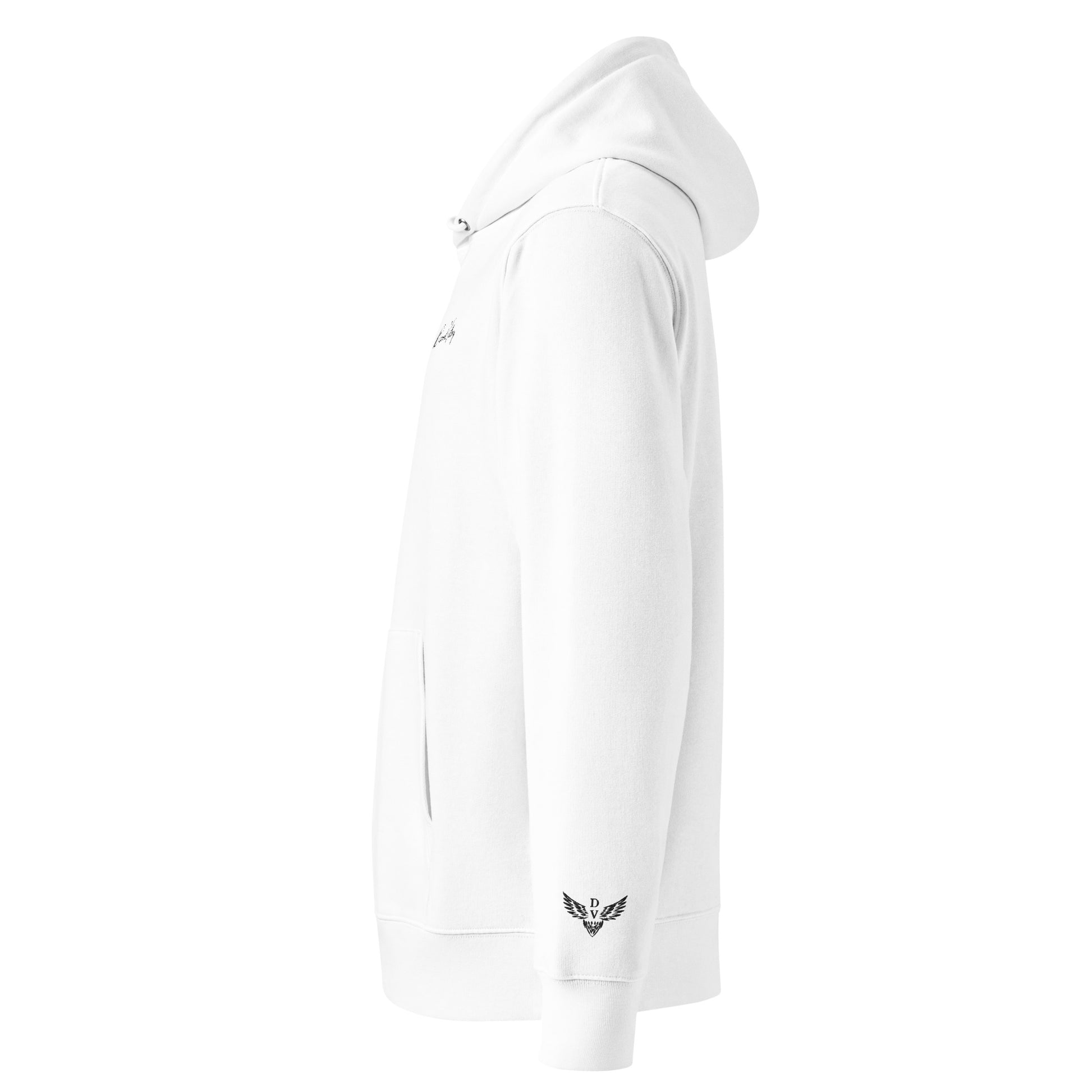 Discreet Victory - Classic Line - 100% Organic Cotton Embroidered Hoodie - Discreet Victory