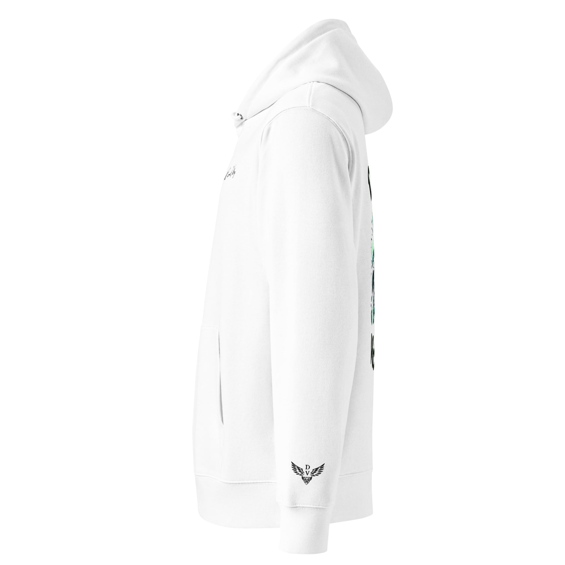 Consciously Astute - 100% Organic Cotton Hoodie - Discreet Victory