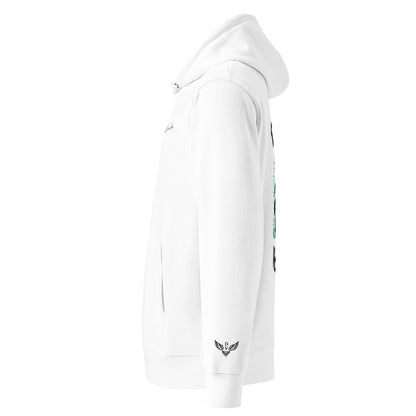 Consciously Astute - 100% Organic Cotton Hoodie - Discreet Victory