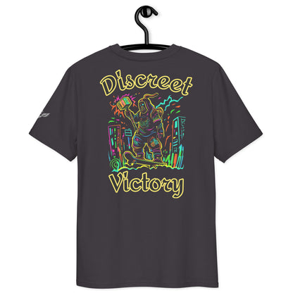 Skater of Asgard - 100% Organic Cotton T-shirt - Discreet Victory