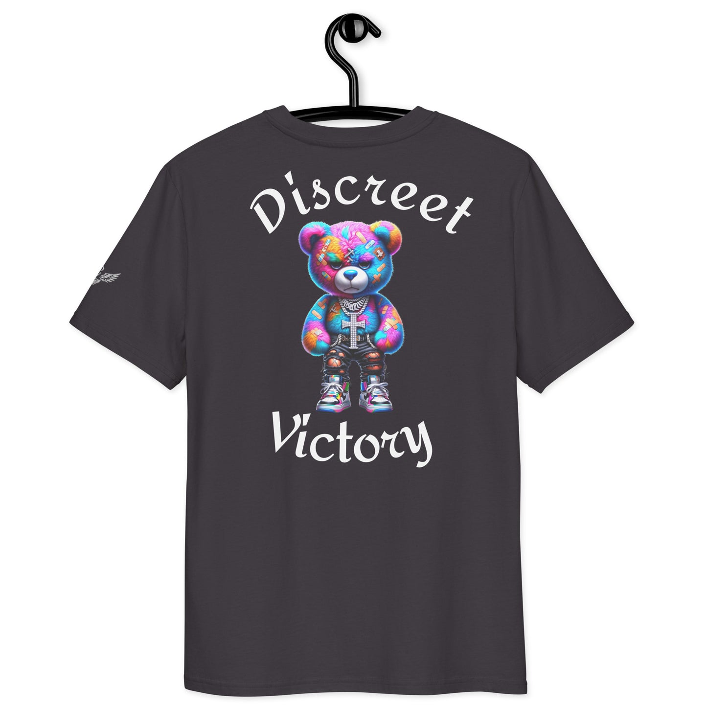 Vivid Swagger - 100% Organic Cotton T-shirt - Discreet Victory