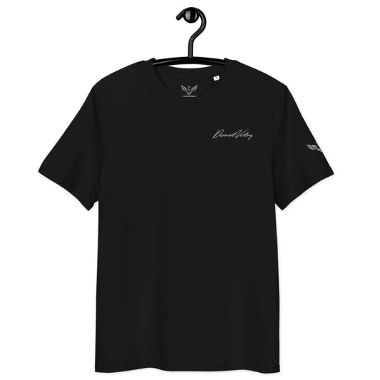 Discreet Victory - Classic Line - 100% Organic Cotton Embroidered T-shirt