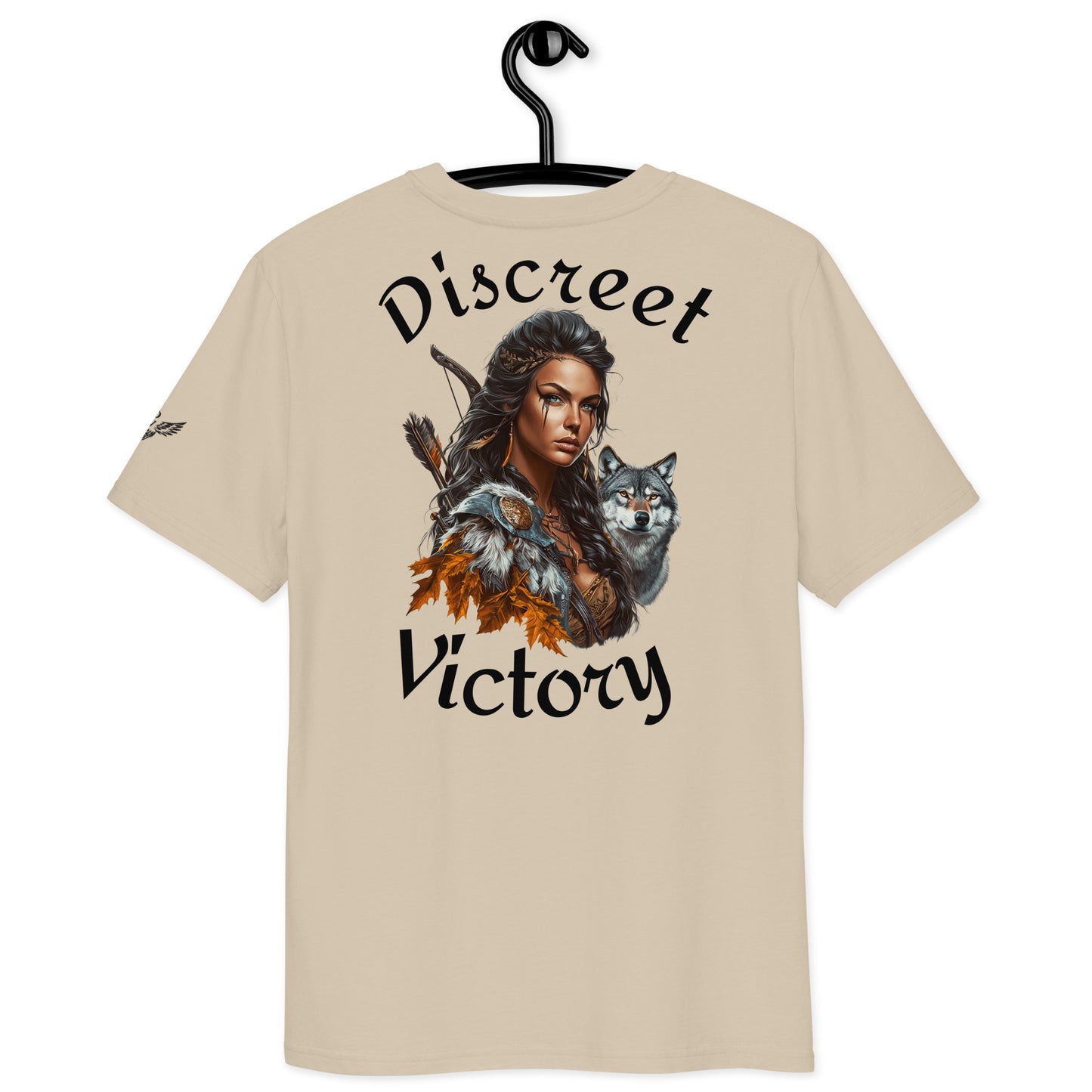 Dziowona - Goddess of Hunting and Forests - 100% Organic Cotton T-shirt - Discreet Victory