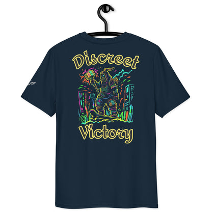 Skater of Asgard - 100% Organic Cotton T-shirt - Discreet Victory