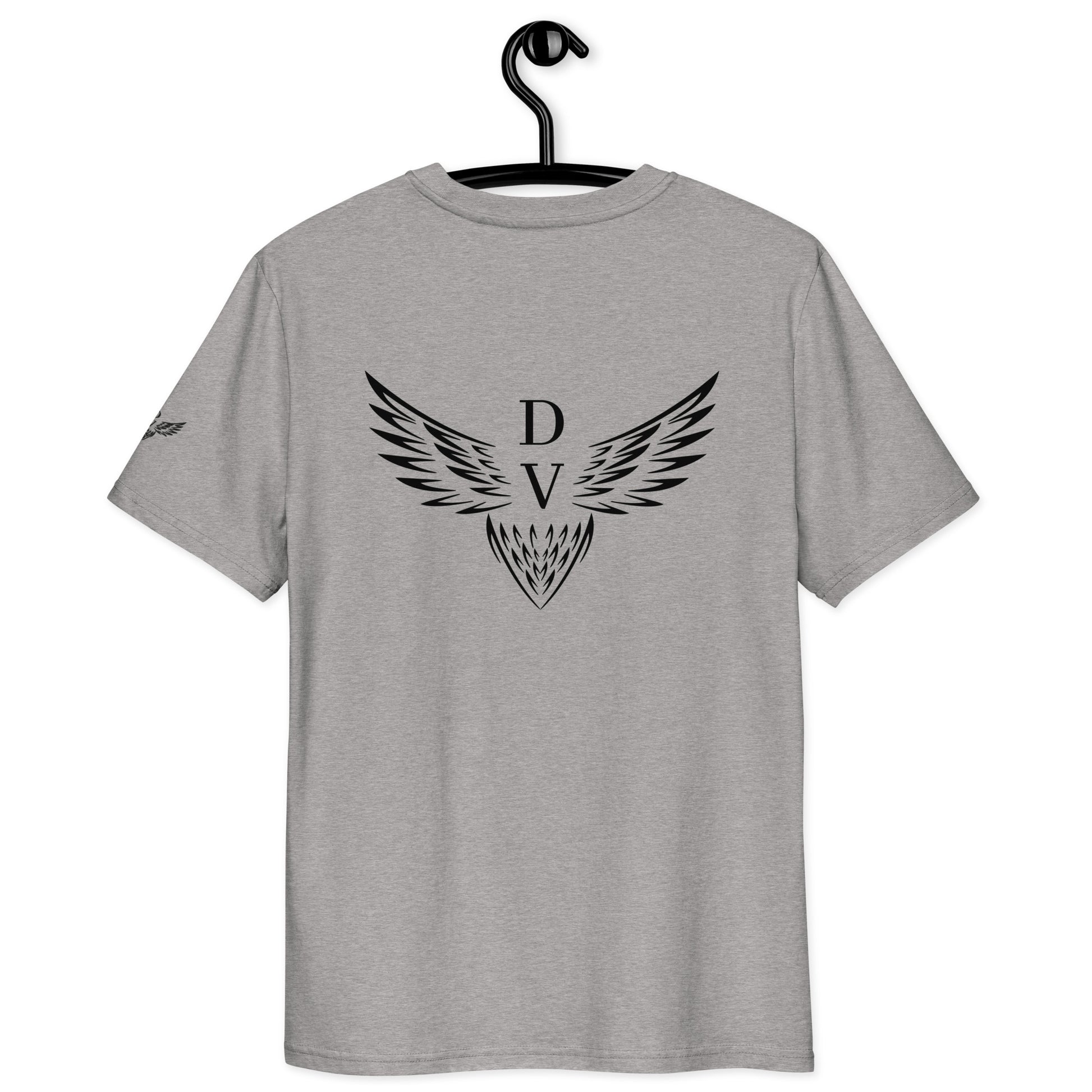 Discreet Victory - Classic line - 100% Organic Cotton Embroidered Logo T-shirt - Discreet Victory